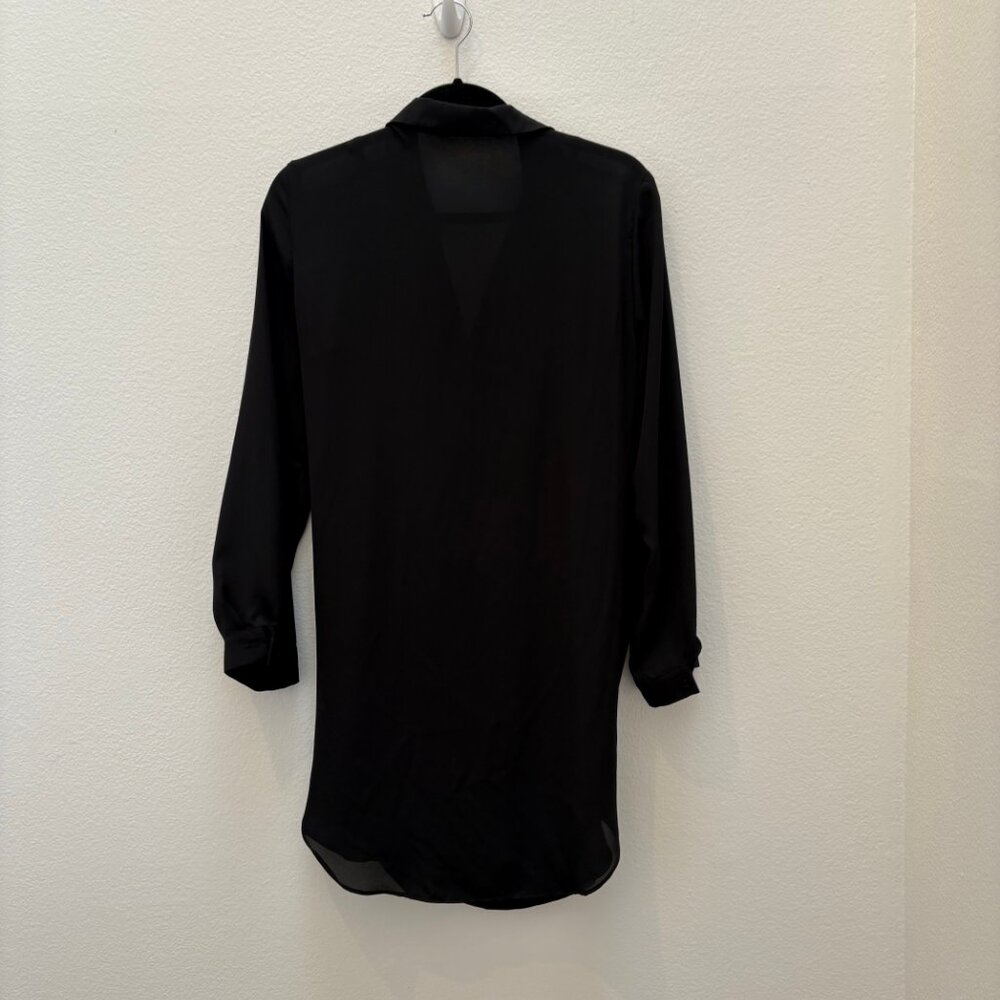 Krisa Drape Button Front Mini - Picture 5 of 7